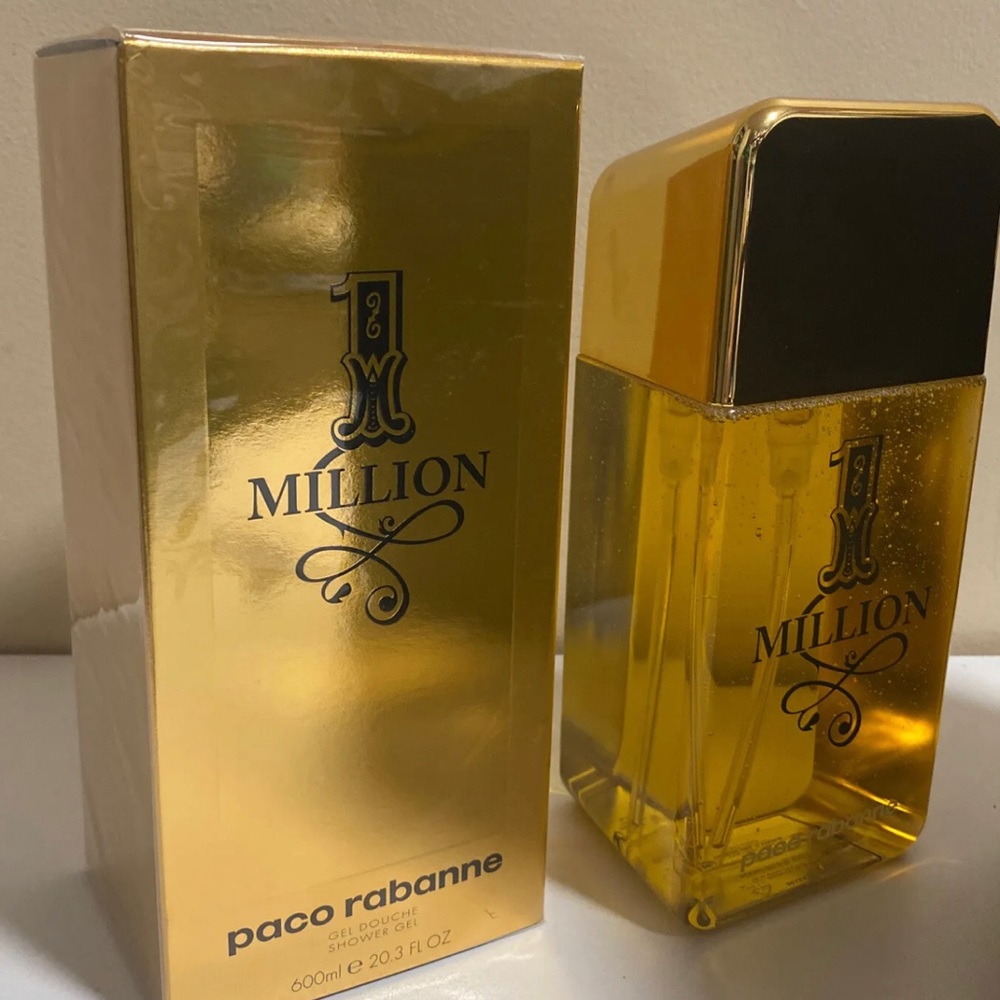 COPY - paco rabanne 1 million shower gel JUMBO 600 ML
